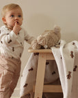 Long Sleeve Bodysuit | Teddy Bear