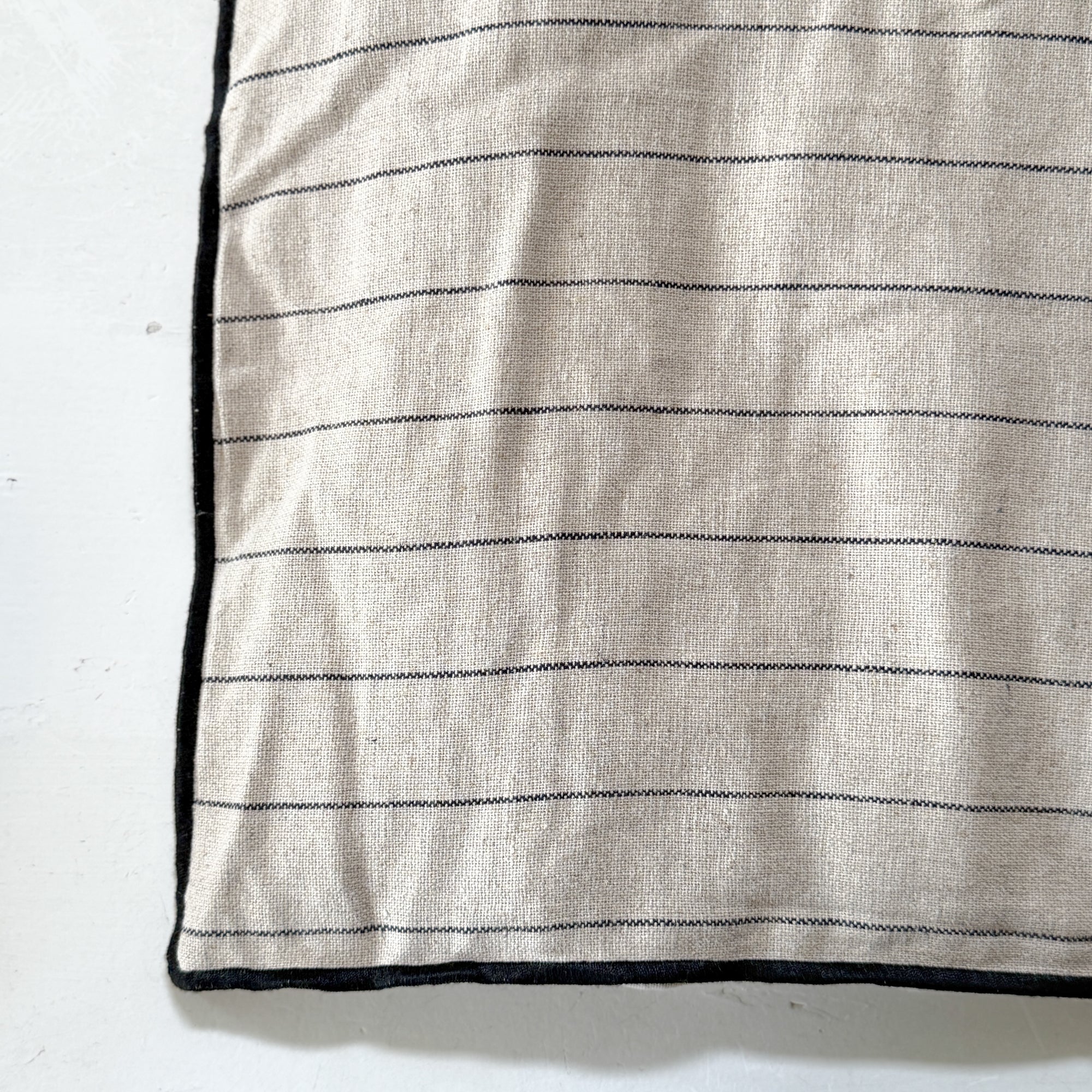 Calvi Bed Roll | Natural Stripe