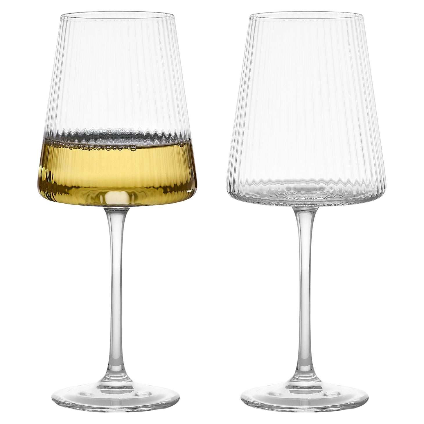 Anton Studio Designs Empire Wine Glasses Set of 2 Clear