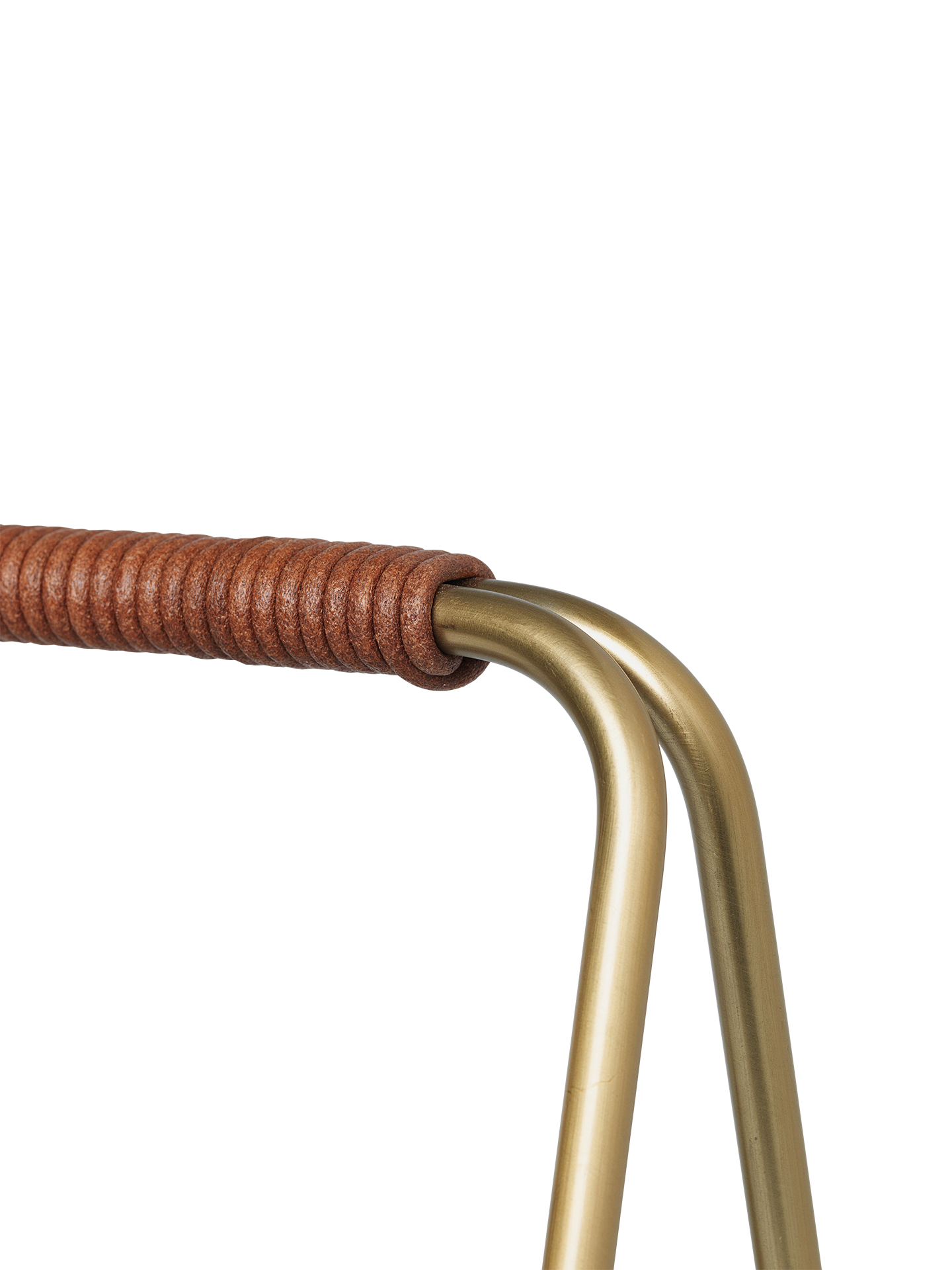 Port Wood Basket | Brass | Ferm Living