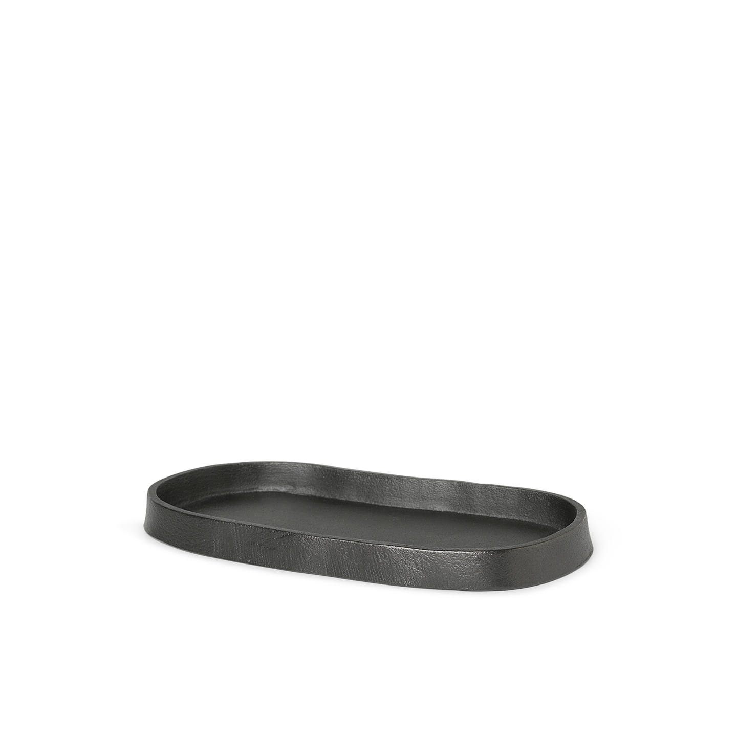 Textured Black Yama Tray | Ferm Living