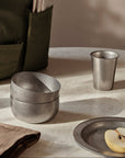 Tumbled Steel Dinnerware | Ferm Living
