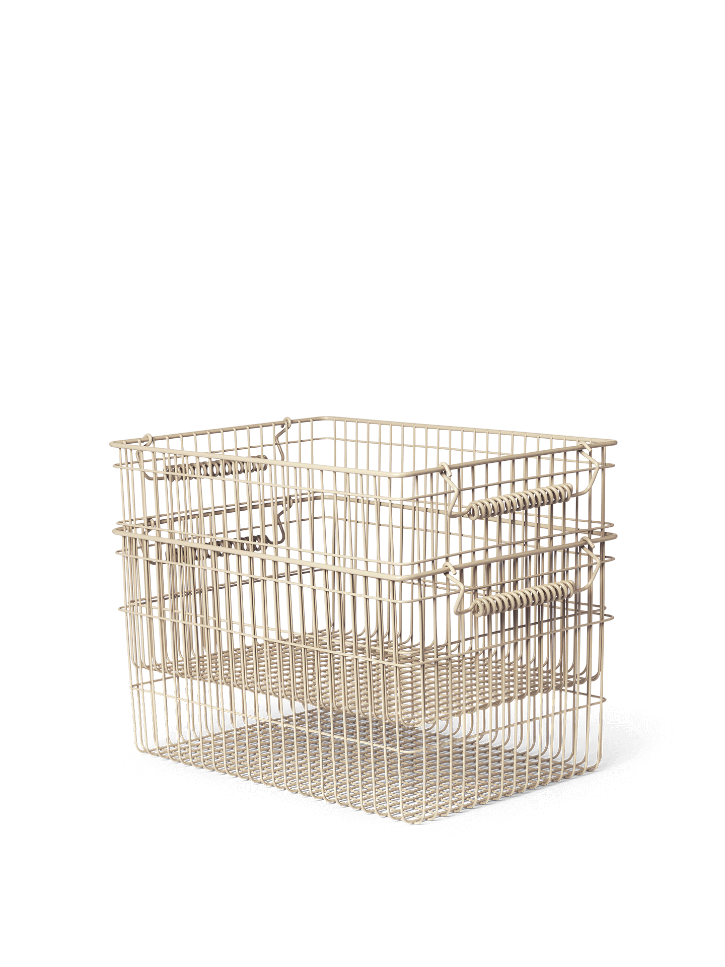 Cala Stackable Metal Bins | Set of 2 | Ferm Living