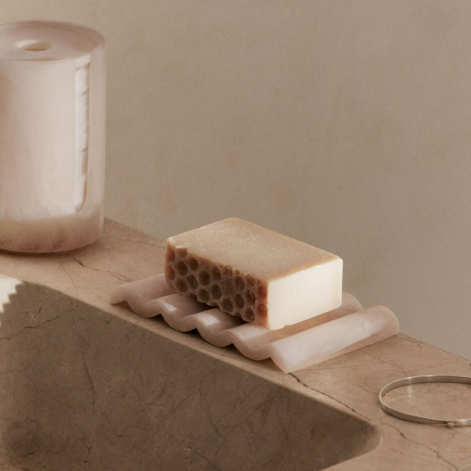 Mist Soap Dish | Pearl | Ferm Living