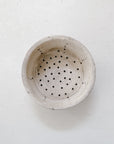 Rare Vintage French Faisselle Pot | Mottled Blush No. 4
