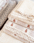 Large Crochet Patchwork Teddy Blanket | Twin