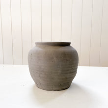 Load image into Gallery viewer, Washed Black Ceramic Vessel | Medium
