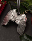 English Pewter Petite Ornament | Angel Wings