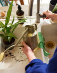 The Rowley Ripple | Lichen 2 Pint Steel Watering Can