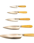 Pallarès Solsona Kitchen Knives | Carbon Steel with Boxwood Handle