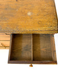 Antique Ochre Haberdashery 22 Drawer Mercantile Counter | Spain, 19th Century