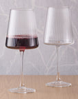 Terrasse Ribbed Fluted Wine Glass