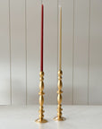 Lumière Solid Brass Taper Candlesticks