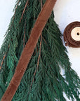 Frayed Velvet Ribbon | 7/8"