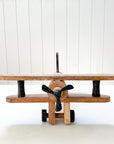 Vintage Wooden Toy Airplane