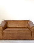 Buffalo Leather 2-Seater Sofa by de Sede DS-47 | Switzerland, circa 1970s