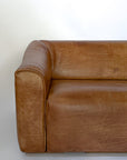 Buffalo Leather 2-Seater Sofa by de Sede DS-47 | Switzerland, circa 1970s