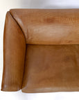 Buffalo Leather 2-Seater Sofa by de Sede DS-47 | Switzerland, circa 1970s