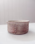 Rare Vintage French Faisselle Pot | Mottled Blush No. 4