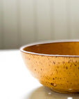PRE-ORDER | Hand Thrown Ceramic Berry Bowl | French Ochre