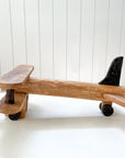 Vintage Wooden Toy Airplane
