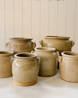 Assorted French Confit Stoneware Crocks