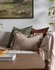 Hudson Ruffle Lumbar Pillow
