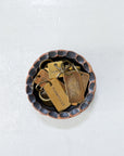 Ceramic Scalloped Mini Dish | Charcoal