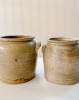 Assorted French Confit Stoneware Crocks