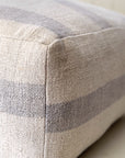 Vintage Grain Sack Square Pouf No. 2 | Handmade in Portugal