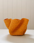 Small Pakurigo Wave Basket No. 3 | Ochre