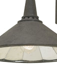 Manuscript Black Wall Sconce