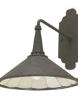 Manuscript Black Wall Sconce
