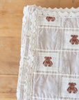 Large Crochet Patchwork Teddy Blanket | Twin
