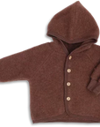 Kids Organic Wool Fleece Button-Down Jacket | Coco