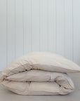 Canapé Bed Roll | Nude Ticking Stripe