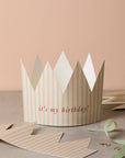 Paper Crown Birthday Card