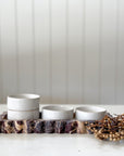 Scallop Edge Extra Long Marble Box Tray | Chocolate