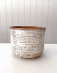 Tumbled English Pot | Hand Thrown Outdoor Planter