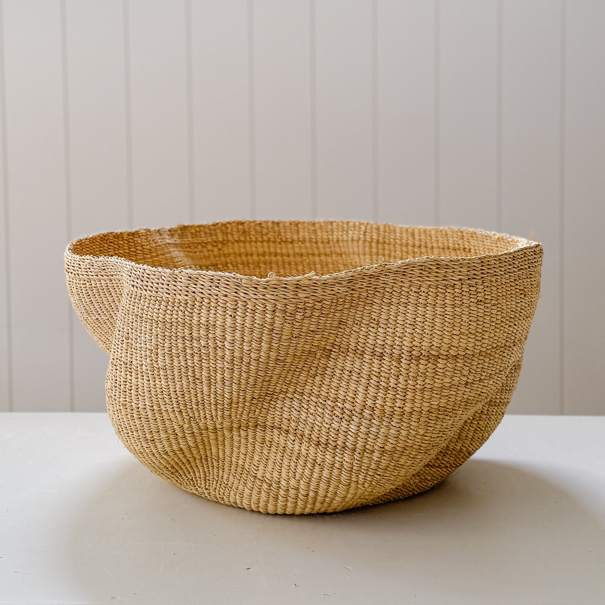 Large Pakurigo Wave Basket No. 13 | Natural