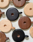 Chamberstick Solid Wood Handmade Taper Holder