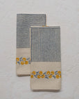 Daffodil | Set of 4 Hand Block Printed Napkins