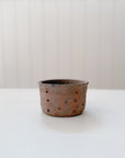 Rare Vintage French Faisselle Pot | Oxidized Mulberry No. 1