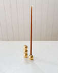 Brass Gemmes Slender Taper Holder