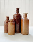Vintage English Inkwells | British Brown