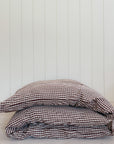 Canapé Bed Roll | Espresso Vichy