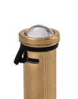 Mini Megnetic Rechargeable Flashlight with Leather Strap