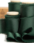 Raw Edge Satin Ribbon | 1.5"