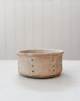 Rare Vintage French Faisselle Pot | Mottled Blush No. 4