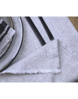 Frayed Linen Table Runner | Sand